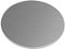 XMRISE 304 Circular de Acero Inoxidable SS Placa Plana Placa de Chapa Redonda Disco de Hierro Placa de Aplicaciones Láser Cutting2mm,Dia.3.2 Thick.0.08