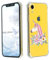 for iPhone XR Clear Unicorn Case, Floral Rainbow Unicorn Cartoon Animal Case for Girl Women with Transparent TPU Bumper Clear Phone Case Cover Designed for iPhone XR