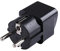 Adaptateur de Voyage Europe Adaptateur de Prise Universel AC 250V 10A Prise UE Alimentation Universelle RU ES Conversion des États-Unis Prise de convertisseur de Prise de Courant Europe(Noir)