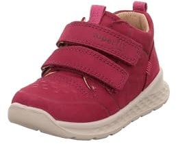 Superfit Mädchen Breeze Sneaker, ROT/ROSA 5030