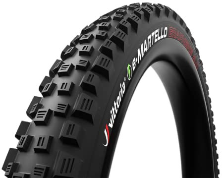 VITTORIA Unisex-Adult 8022530025218 COP.V 27.5x2.60 (65-584) E-Martello Enduro TLR 4C, Black, one Size