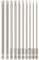 Long Torx Bits Hakkin 10Pcs Long Torx Bit Set 150mm Security Torx Bits S2 Steel Long Reach torx Screwdriver Sets T8 T9 T10 T15 T20 T25 T27 T30 T35 T40