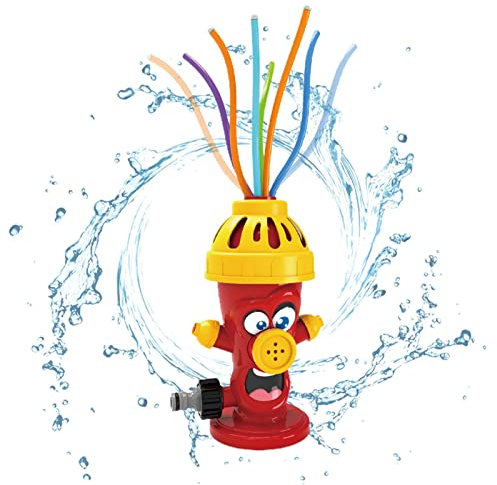 Facynde Outdoor-Sprinkler für Kinder | Süßes rotierendes Wasserspielzeug für den Sommer | Sommerliche Wasserspiel-Sprinkler für Kinder, Mädchen, Garten, draußen, Rasen