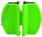Rrumyve Portable Double-Sided Knife Sharpener, Small Hanging Design Comfortable Kitchen Knife, Mini Kitchen Knife Sharpener, for Family, Camping Tours or Outdoor Survival (Green)