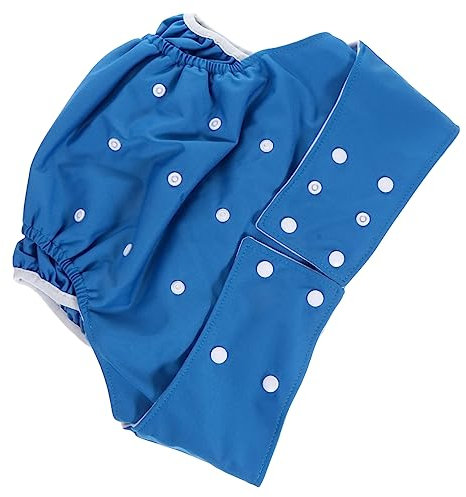 BCOATH Wiederverwendbare Erwachsenenwindel Aus Stoff Auslaufsicher Und Atmungsaktiv Einstellbare Und Beinmanschetten Für Männer Frauen Und Jugendliche Geeignet Zum Schutz Bei Leichter Ink