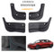 GAFAT Neu Tesla Model 3 Highland Schmutzfänger 2024 2025, Tesla Model 3 2024 Highland Mud Flaps Kotflügel, Spritzschutz Kein Bohren nötig, Starke Zähigkeit, Langlebig [OEM Original] (4 Stück)