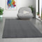 Mia's Teppiche Comfort Moderner Flauschiger Kurzflor Teppich, Anti-Rutsch Unterseite, Waschbar bis 30 Grad, Super Soft, Felloptik, Anthrazit, 200 x 280 cm