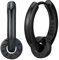 Wikinger Ohrringe Herren Silber 925 Wikinger Rune Creolen für Männer Damen Ohrringe Creolen Wikinger Schwarz Nordische Wikinger Ohrschmuck für Herren Frauen