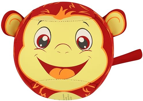 Sunflex® Neopren Jumping Animal Ball Monkey | weich & leicht für den Strand und das Wasser | speziell für Kinder sehr gut zum Werfen & Fangen | springt auf der Wasseroberfläche | extrem robust