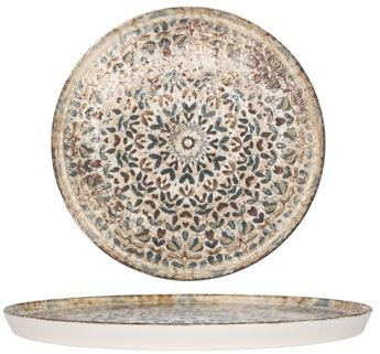 Rinart Speiseteller - Aztec - Porzellan - 28 cm - 6er Set