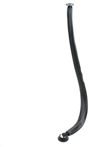 TecLines TKF002W Kabelführung Mesh Gewebe für Steh-Sitz Tisch 130 cm (Schwarz)