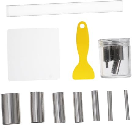 VILLFUL 10 Stücke Clay Cutter Roller Schaber Set Professionelle Tragbare Tonabschaber