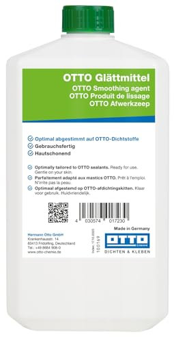OTTO Glättmittel 250 ml Zum Glätten der Oberfläche von Silikon-, Polyurethan- und MS-Hybrid-Polymer-Dichtstoffen