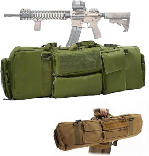 Futteral Langwaffen, Waffenkoffer, Futteral Langwaffen, Für 100Cm Langwaffen, M249 Gewehrtasche Mit Zeitschriften Taschen Und Pistolenbeuteln, Für Langwaffen Luftgewehr Gewehr Jagd B