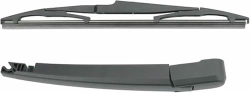 CAQSHN Schwarzer Hinterer Scheibenwischerarm Und Blatt Set für Opel für Astra J 2009-2015 Scheibenwischer Hinten Ersatz