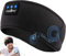 MUSICOZY Sleep Headphones,Ultra-Soft Wireless Headband Bluetooth for Side Sleepers, with 14H Playtime & Bluetooth 5.4, 4-in-1 Music Sleep Earphones for side sleeping