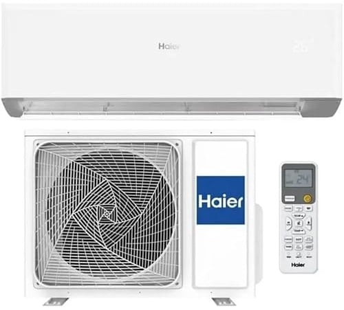 Haier Climatizzatore Geos R Wi-Fi 12000 Btu Inverter Gas R32 A++ con Funzione Self-Clean e Telecomando