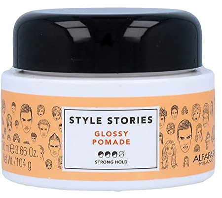 Alfaparf Milano Style Stories Glossy Pomade - Starker Halt