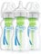 Dr Brown's Options+ Anti Colic Wide Neck Baby Bottles, Pack of 3