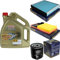 Filter Set Inspektionspaket 5 Liter Motoröl EDGE Titanium FST 5W-30 LL SCT Germany Innenraumfilter Luftfilter Ölfilter