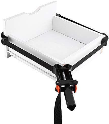 Band Strap Clamp,Jadeshay Picture Frame Clamp-Angle Ratcheting Clamp Multifunctional Adjustable Rapid Corner Clamp Band Strap 4 Jaws Picture Frame Holder for Picture Frame Drawer DIY Woodworking Craft