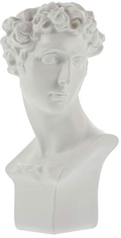 BESPORTBLE Griechischen Büste Statuen Gesicht Sukkulenten Pflanzer Menschlichen Kopf Pflanzer Topf Stift Halter Harz Skizze Zeichnen Gipsverband Künstler Modell Griechischen Statue Pflanzer