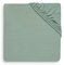 Jollein Spannbettlaken Wiege Jersey 40 x 80/90 cm - Ash Green