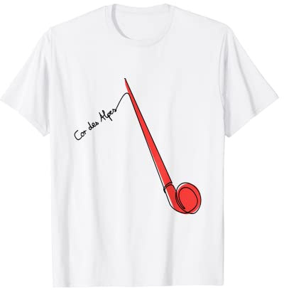 Cor des Alpes Design One-Line pour les musiciens T-Shirt