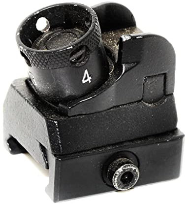Airsoft Softair Teile JG Golden Eagle 416 Rear Sight Visier hinten passend für M4 M16 AR-Serie AEG GBB Gewehr