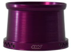 Surfcasting-Spule für Wettkampf, Conica Super leicht, kompatibel mit Shimano, Fliegen, Akami, Yuki (Typ 2 (0,14/300m-0,16/250m-0,18/220m), Lila