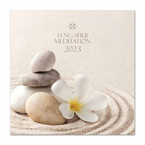 Grupo Erik Wandkalender 2023, Feng Shui Meditation 16 Monate, Kalender zum Aufhängen von September bis Dezember, Kalender 2023 Wandkalender, Familienkalender 2023, offizielle Lizenz, FSC zertifiziert