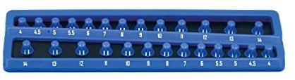 Laser 8632 Twist Lock Socket Tray 1/4 D