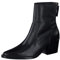 Paul Green Stiefelette 8075-004, Glattleder, Schwarz, Damen EU 8,5/42,5