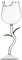Ejoyous Copas de vino tinto en forma de rosa, copa de vino en forma de flor de rosa, vidrio de borosilicato, copa de cóctel de vino tinto, copa de vino de rosa para el hogar, restaurantes, bares y