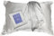 Lot de 2 taies d'oreiller Oxford 100 % bambou, 400 fils au pouce carré, super douces et hypoallergéniques, taille standard 50 x 75 cm avec fermeture à enveloppe (gris clair)