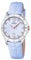 Festina, Analoge Damenuhr, blau, Armband