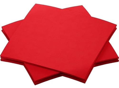 2880 Duni Bio Dunisoft® Servietten 20 x 20 cm Rot