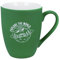Spruchreif | Soft-Touch Tasse Grün Explore the World... – Beidseitig gravierte Tasse mit Abenteuer-Spruch | Geschenk für Reisefans, Weltenbummler & Outdoor-Liebhaber | 350 ml