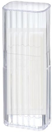 Generico Porta Cotton Fioc - Porta Cotton Fioc Da Viaggio | Piccola Scatola Contenitore Per Cotton Fioc | Porta Cotton Fioc Da Viaggio | Scatola Portaoggetti Trasparente Con Coperchio Per Cotton Fioc