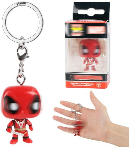 Heartsking Schlüsselanhänger, Niedliche Schlüsselanhänger Hero Schlüsselanhänger Cartoon Schlüsselanhänger mit Charakter-Anhänger DP Schlüsselanhänger Keychain Geschenk für Fans