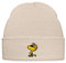 Spreadshirt Peanuts Woodstock Sonnenbrille Stick Wintermütze, One Size, Beige