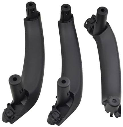 Beifahrer Türgriff Kit Für B&MW X3 X4 F25 F26 2010-2016 LHD Auto Innentür Pull Griff Armlehne Panel Abdeckung Trim Zubehör(Black 3pcs)