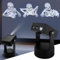 Projecteur dynamique pour Halloween, Lampe Projecteur LED Halloween, 3 Modèles, Projecteur Halloween pour Lumières Décoratives pour Jardin, Fenêtre, Mur, Cour, Fête