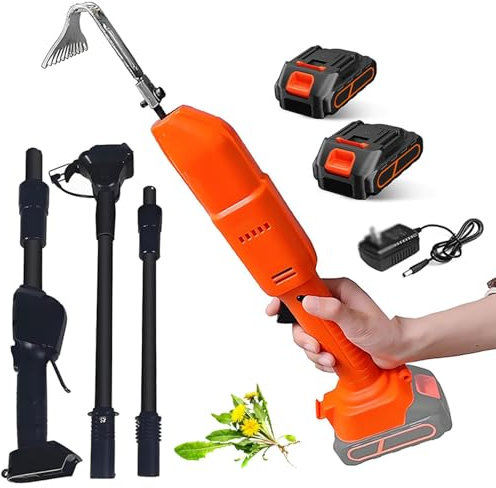 Electric Digging Hoe with Copper Core Motor, Self-locking Switch for Safety, Portable One-Hand Operation for Efficient Gardening