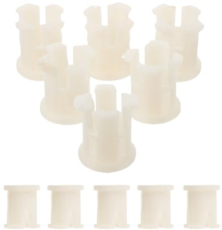 OSALADI 20 piezas Casquillos para Ruedas Giratorias Reemplazos de para de Sillas de Oficina para Muebles y Sillas Alta Resistencia y Durabilidad
