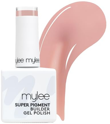 Mylee Super Pigment Aufbaugel – Antique Pink – Intensive Farbe, 13ml | Stärke & Formgebung – In 2 Schichten deckend, hält bis zu 4 Wochen an, Veganes – Aufbaugel für starke, makellose Nägel