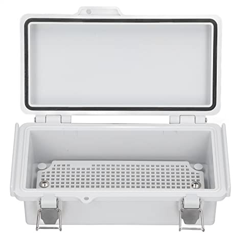 CHICIRIS Wasserdichter IP67-Anschlusskasten mit Edelstahlstecker für Garten-Projekte und den Innenbereich