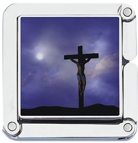 NewCharms Square Jesus On The Cross Purse Hanger