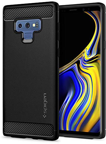 Spigen Cover Rugged Armor Compatibile con Samsung Galaxy Note 9 - Nero
