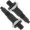 SPARES2GO Universal Single Outlet Flat Spade Spark Generator Button Ignitor Switch for Gas Cookers (22mm, Pack of 2)